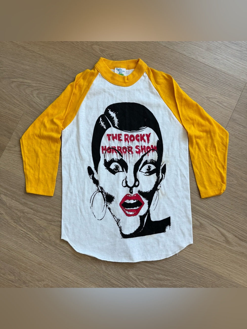 70s The Rocky Horror Picture Show Raglan Tee